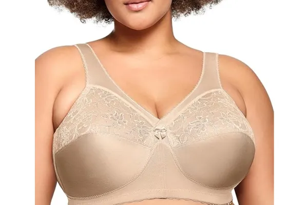 Glamorise Women's Magiclift Original Support Bra Wirefree #1000